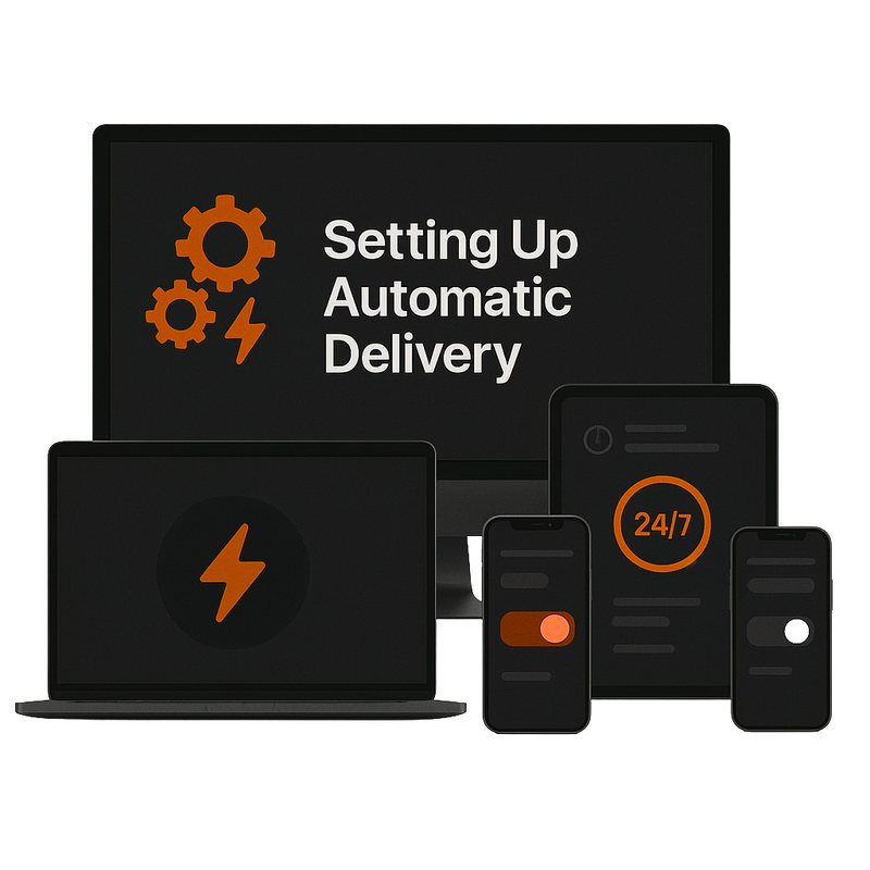Module 6, Setting Up Automatic Delivery
