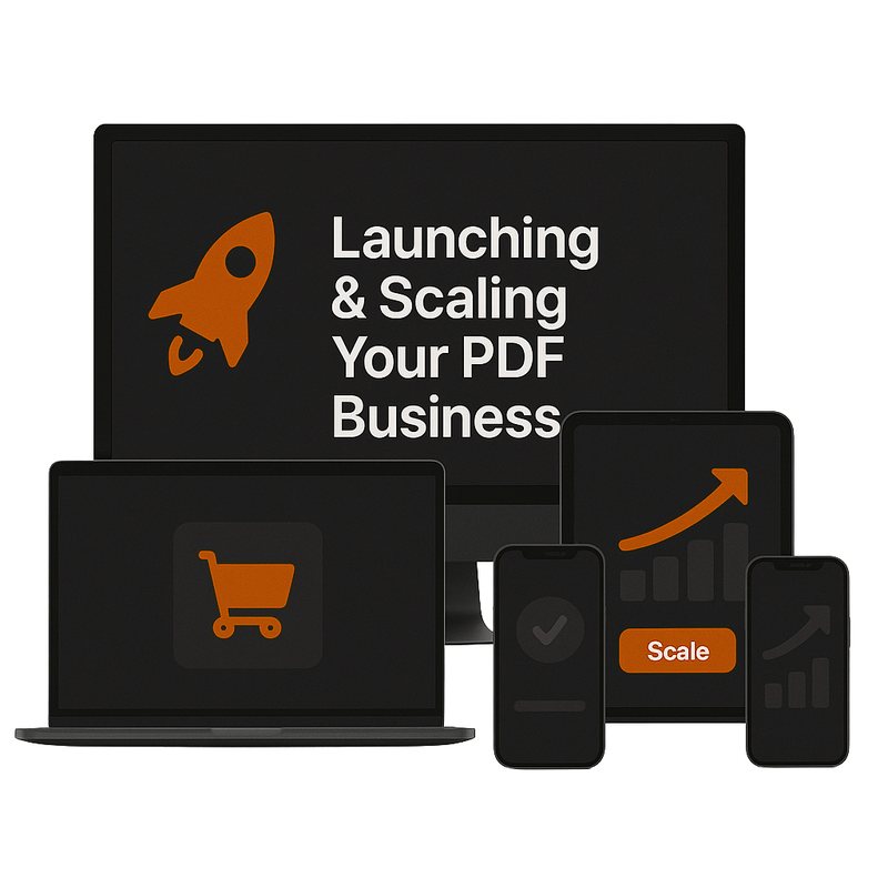 Module 8, Launching and Scaling Your PDF Business
